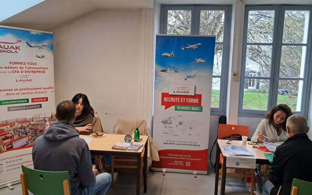 LAUAK et LAUAK Eskola au Forum de l’Emploi à Hasparren