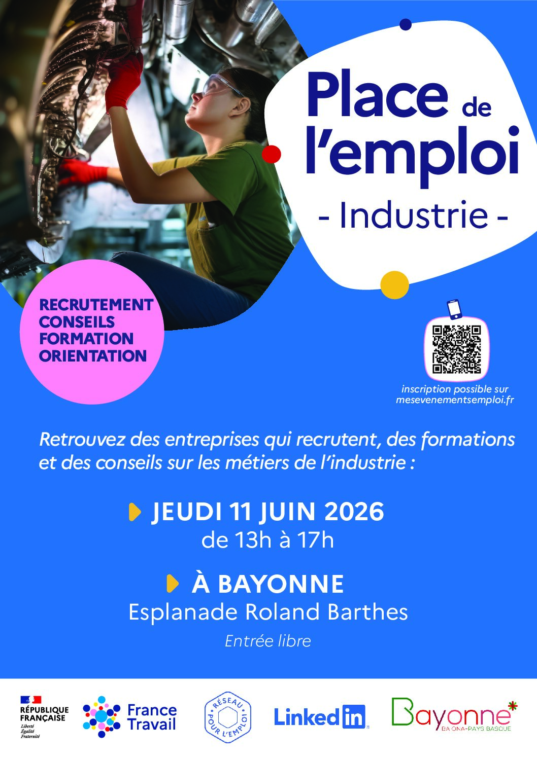 Affiche place de l’emploi 2026